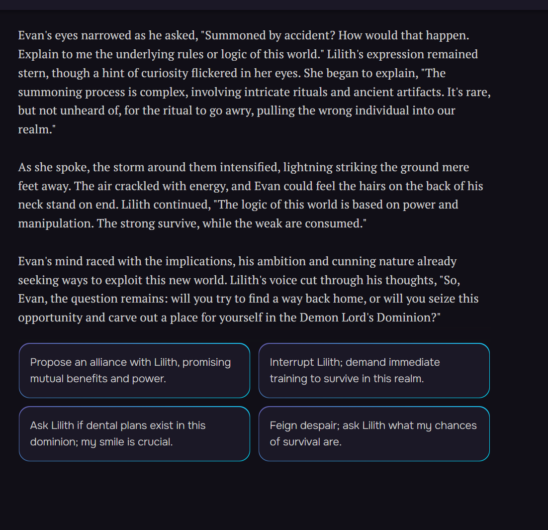 Talefy AI Geschichten-Hooks